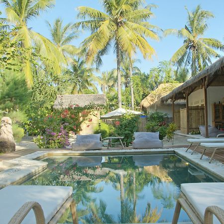 La Cocoteraie Ecolodge - Luxury Glamping Tents Gili Trawangan Buitenkant foto