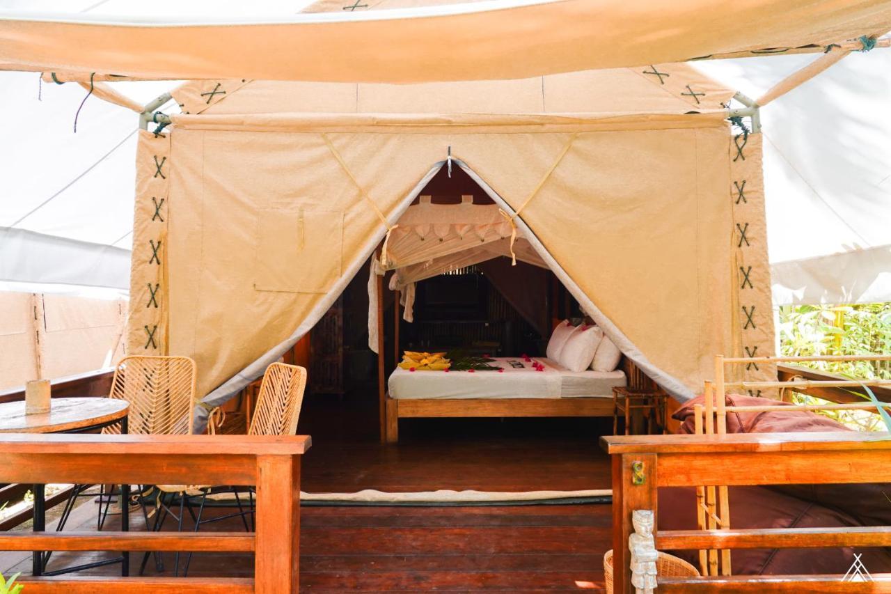 La Cocoteraie Ecolodge - Luxury Glamping Tents Gili Trawangan Buitenkant foto