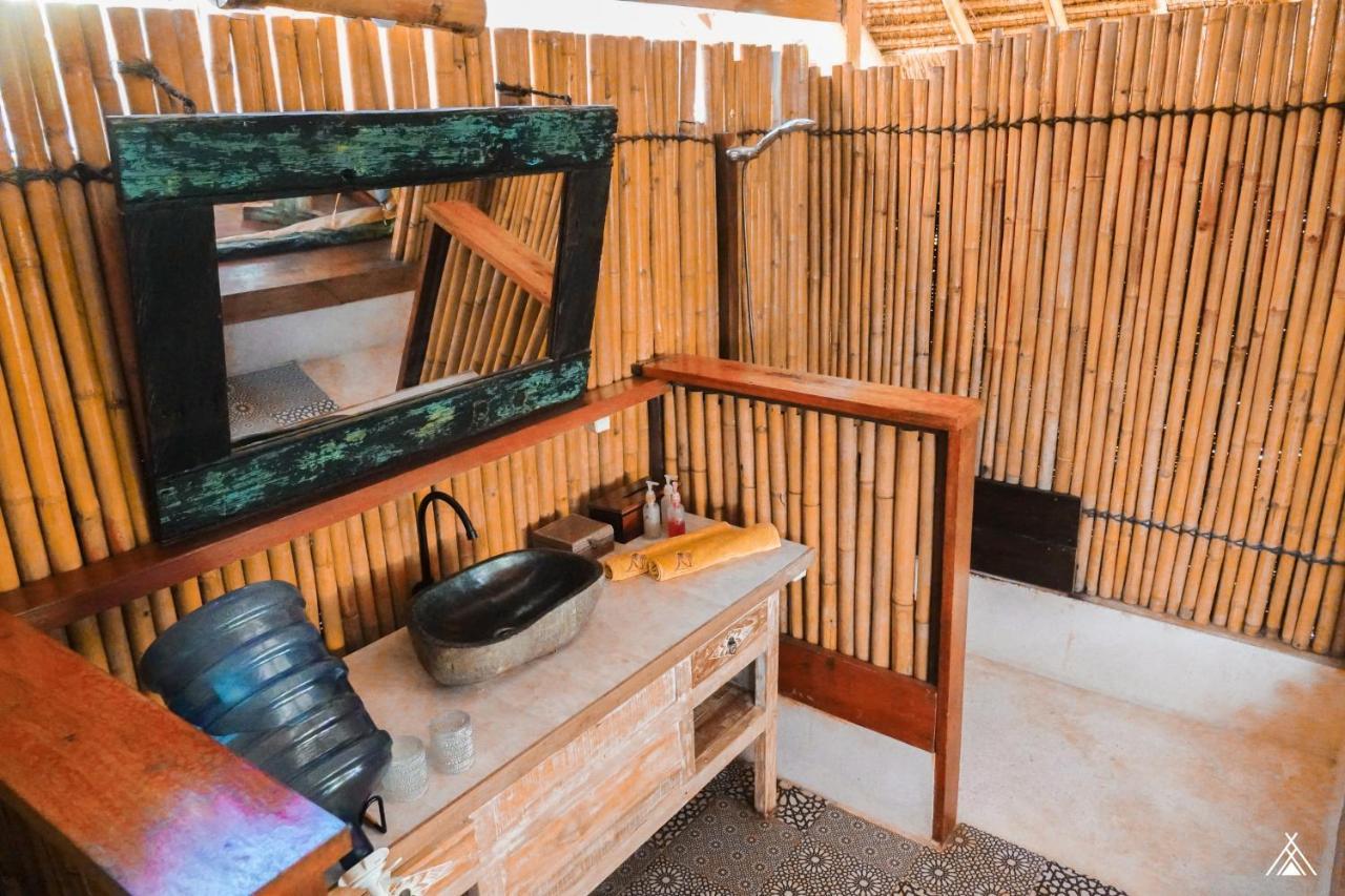 La Cocoteraie Ecolodge - Luxury Glamping Tents Gili Trawangan Buitenkant foto