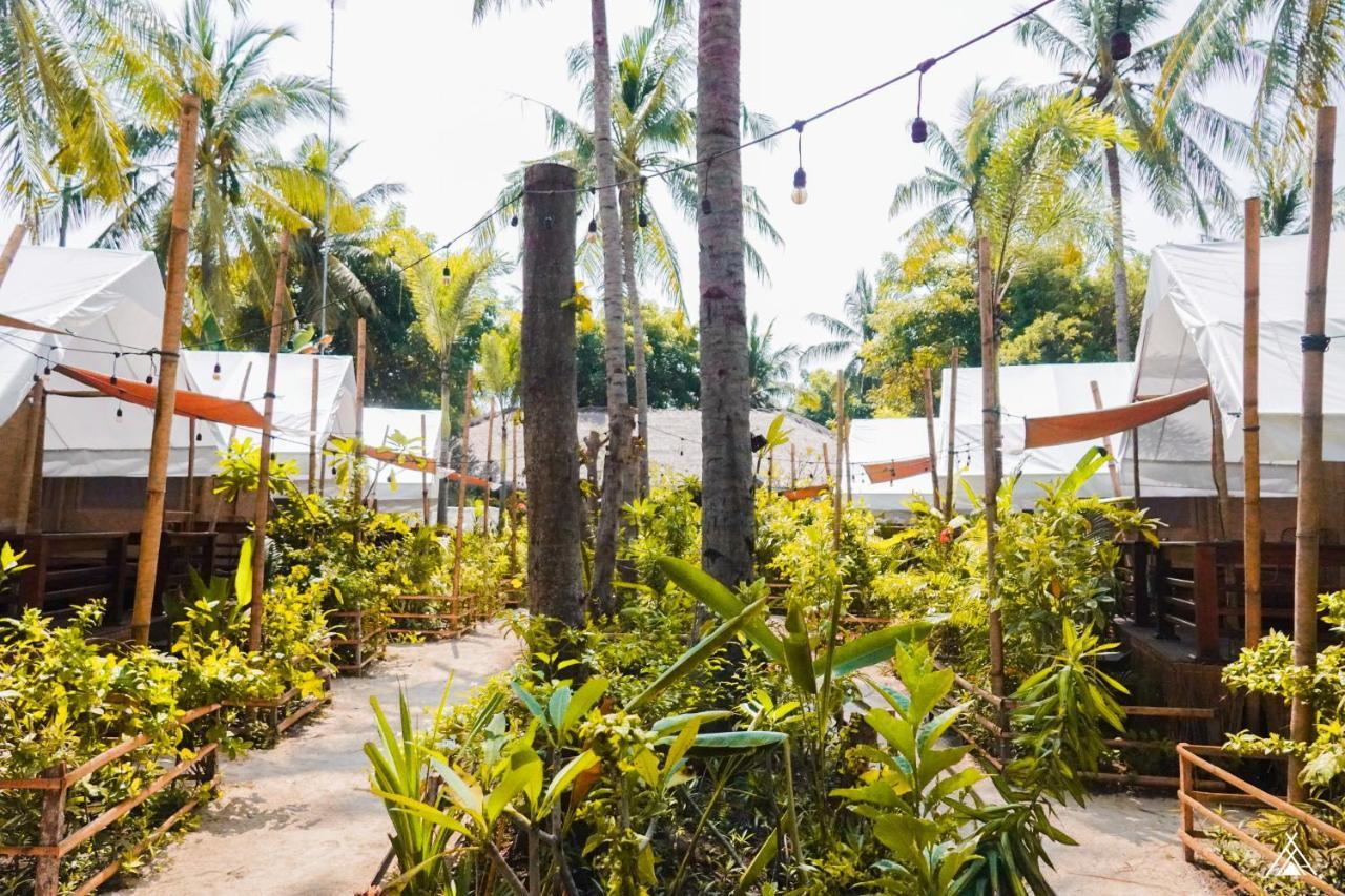 La Cocoteraie Ecolodge - Luxury Glamping Tents Gili Trawangan Buitenkant foto