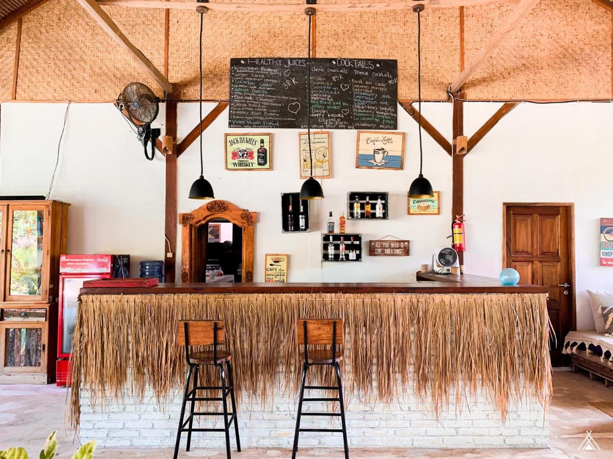 La Cocoteraie Ecolodge - Luxury Glamping Tents Gili Trawangan Buitenkant foto