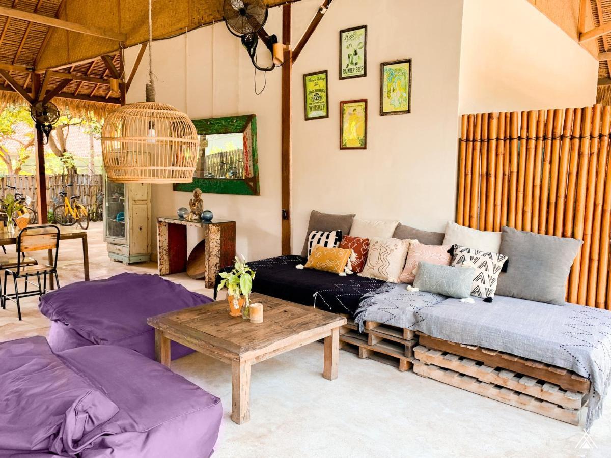 La Cocoteraie Ecolodge - Luxury Glamping Tents Gili Trawangan Buitenkant foto