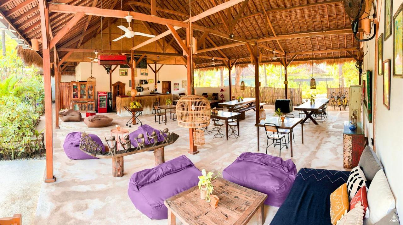 La Cocoteraie Ecolodge - Luxury Glamping Tents Gili Trawangan Buitenkant foto