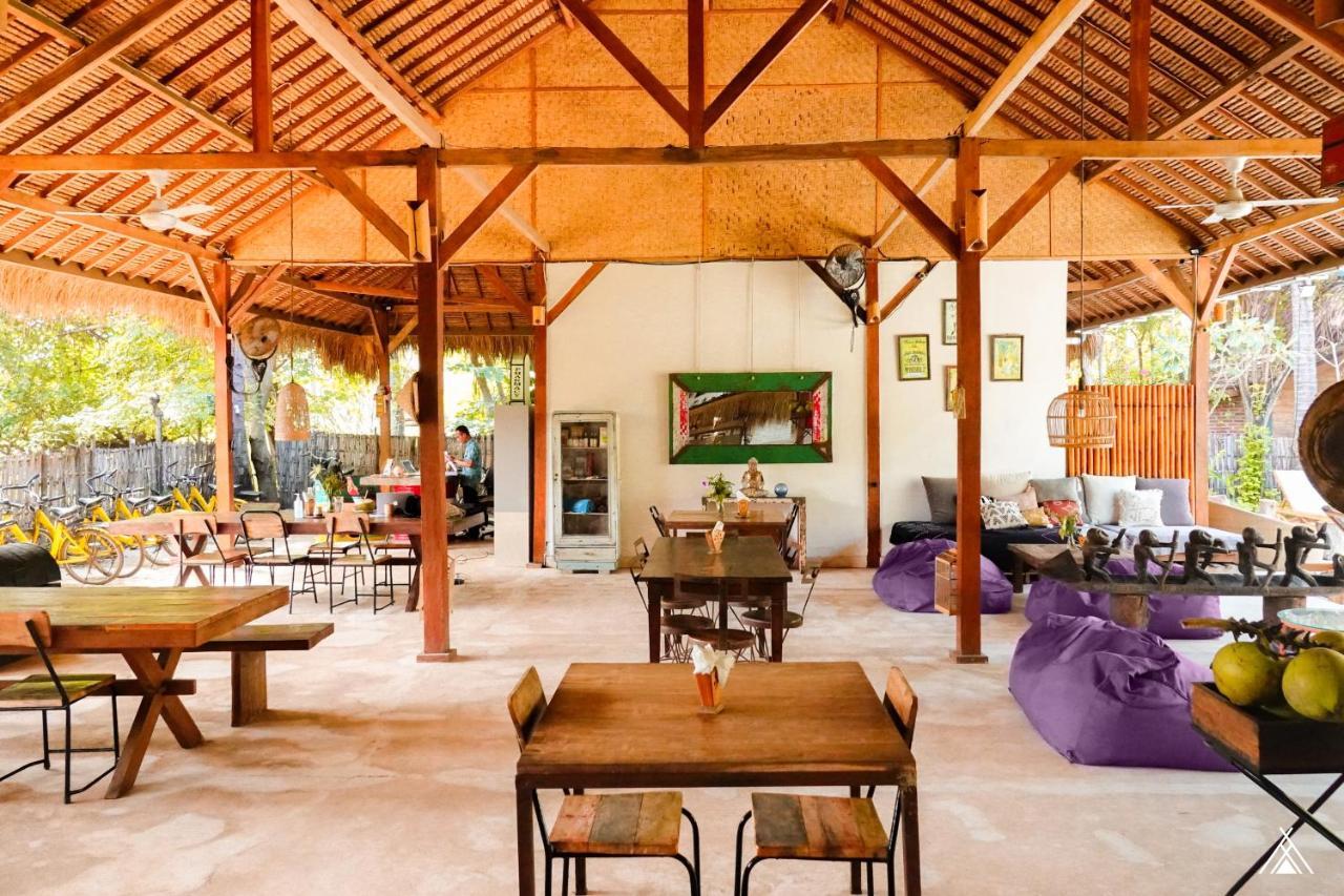 La Cocoteraie Ecolodge - Luxury Glamping Tents Gili Trawangan Buitenkant foto