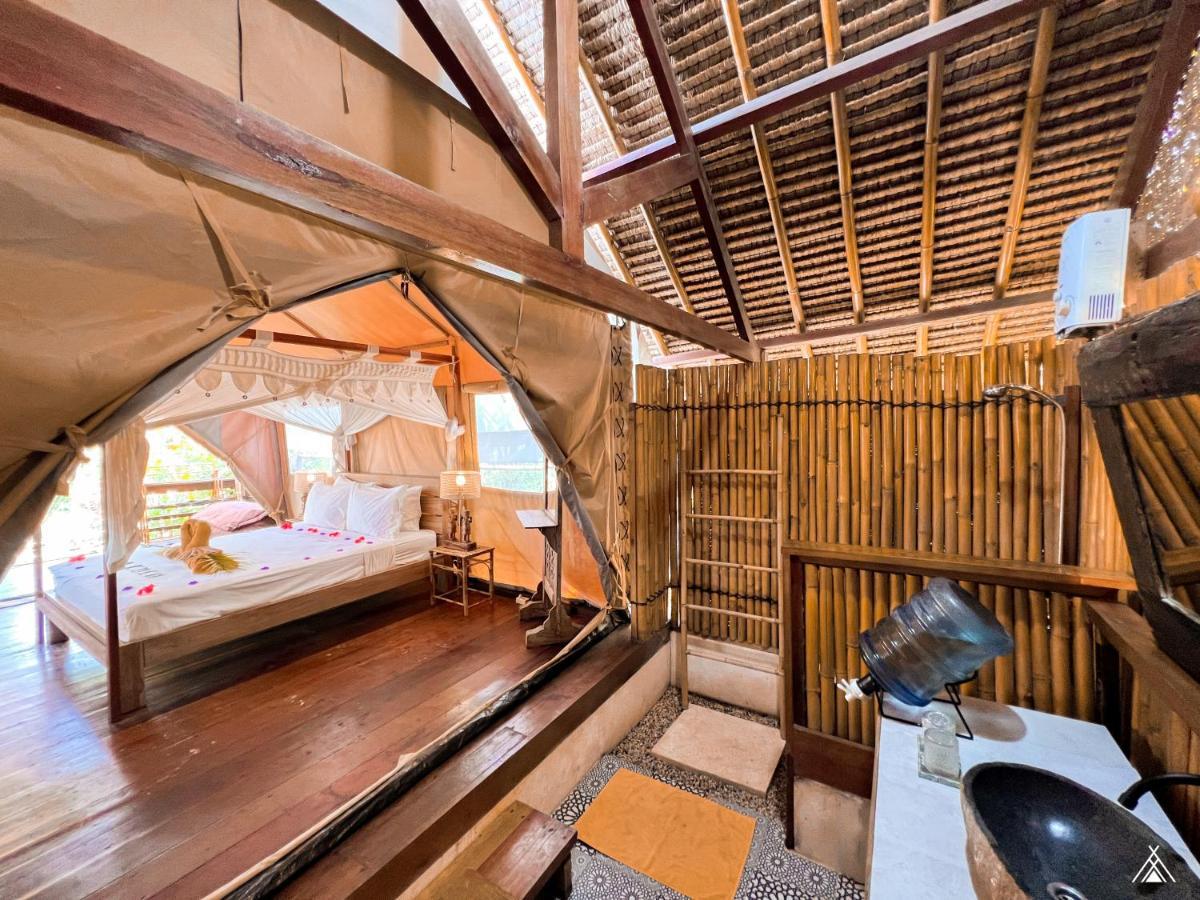La Cocoteraie Ecolodge - Luxury Glamping Tents Gili Trawangan Buitenkant foto