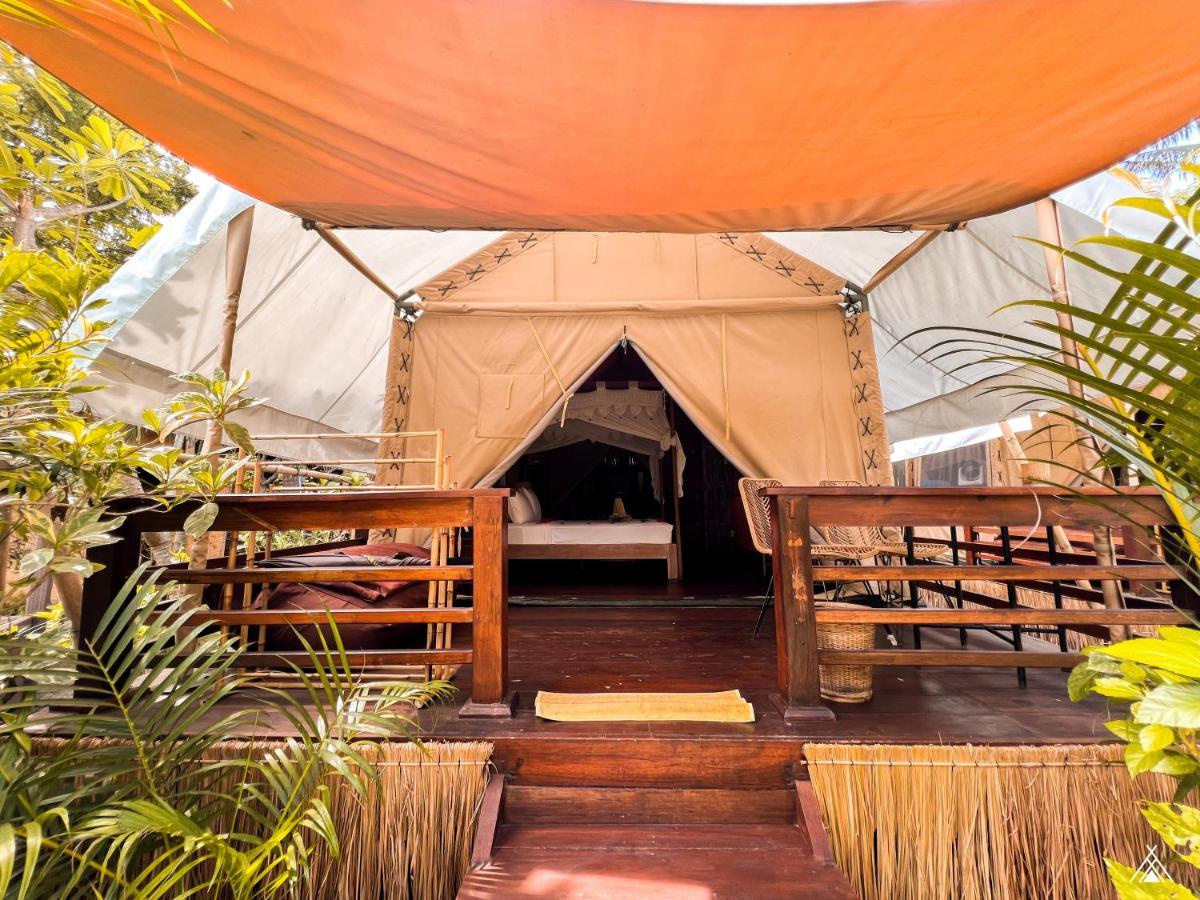 La Cocoteraie Ecolodge - Luxury Glamping Tents Gili Trawangan Buitenkant foto