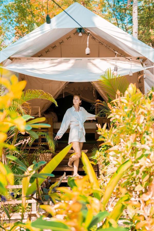La Cocoteraie Ecolodge - Luxury Glamping Tents Gili Trawangan Buitenkant foto