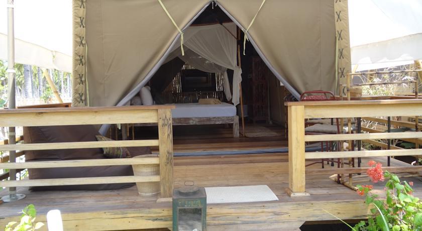 La Cocoteraie Ecolodge - Luxury Glamping Tents Gili Trawangan Buitenkant foto