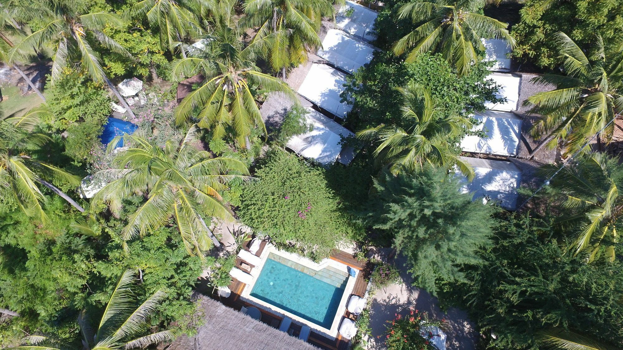 La Cocoteraie Ecolodge - Luxury Glamping Tents Gili Trawangan Buitenkant foto